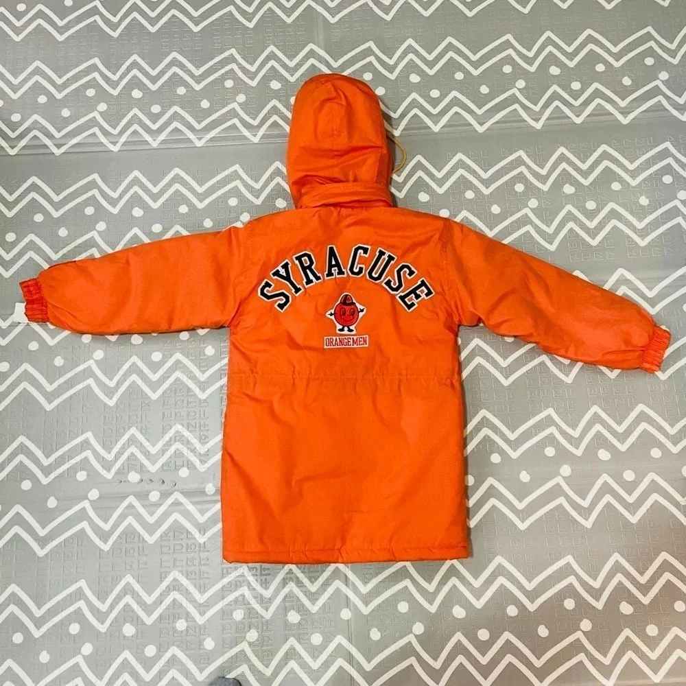 Vintage rare embroidered Syracuse jacket coat